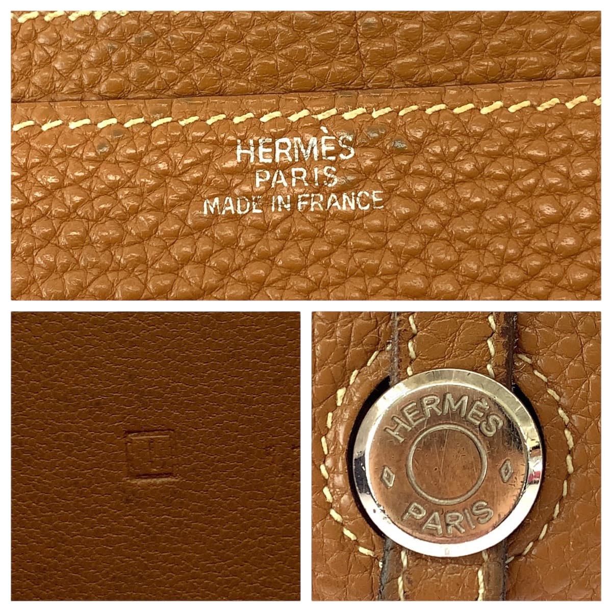 Hermes Hermes Hermes Dogon GM Togo Long Wallet Leather Long Wallet DUTY FREE for USA Size ONE SIZE - 5 Thumbnail