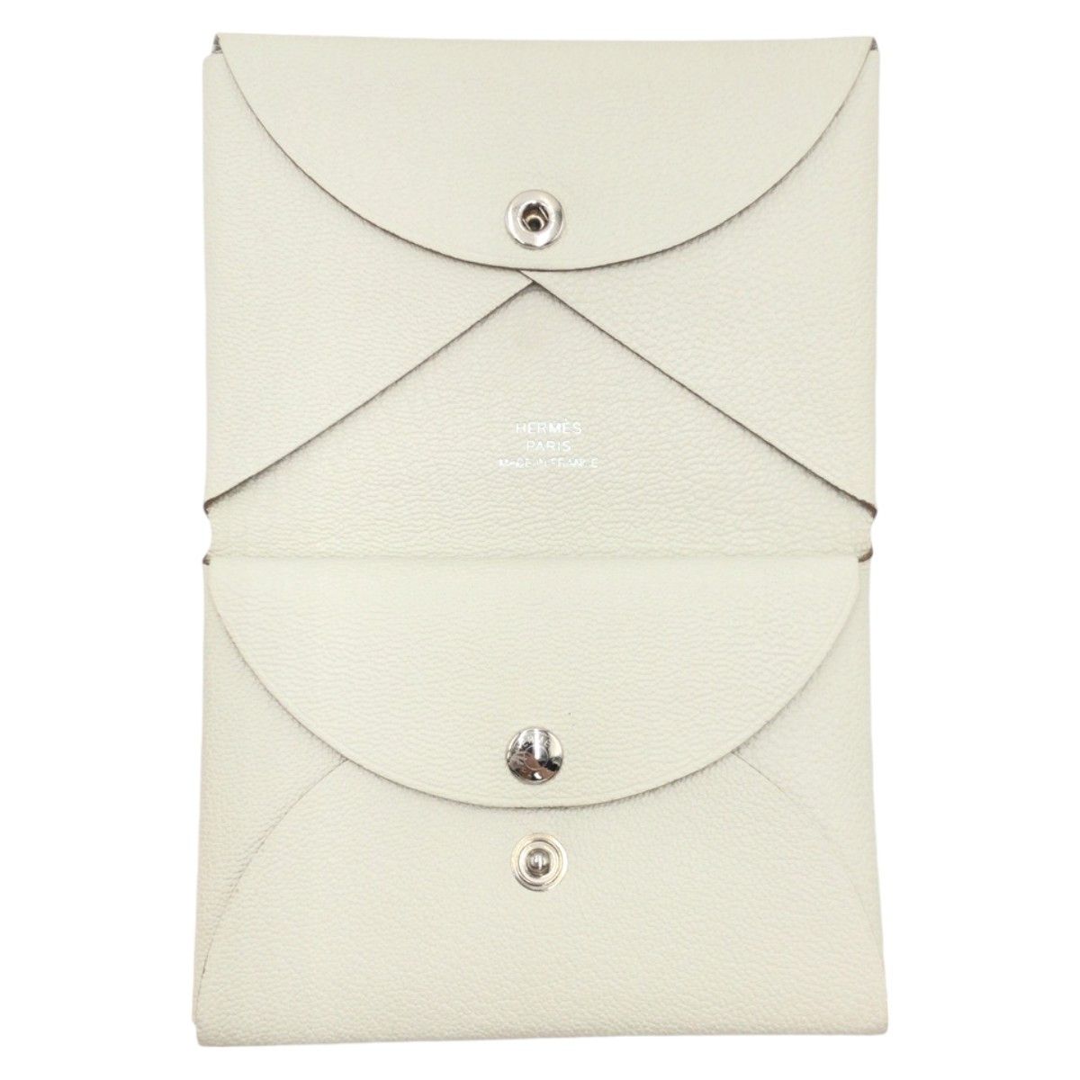 Hermes Hermes Hermes Calvi Duo Epsom Card Case Coin Case Leather Card Case B DUTY FREE for USA Size ONE SIZE - 5 Thumbnail