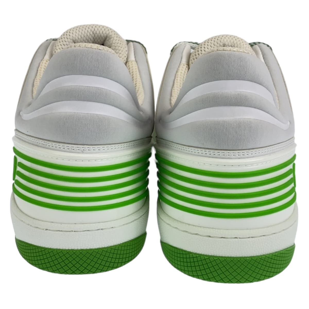 Gucci Gucci Gucci Basket GG Canvas Leather Sneakers Canvas Shoes DUTY FREE for USA Size ONE SIZE - 4 Thumbnail