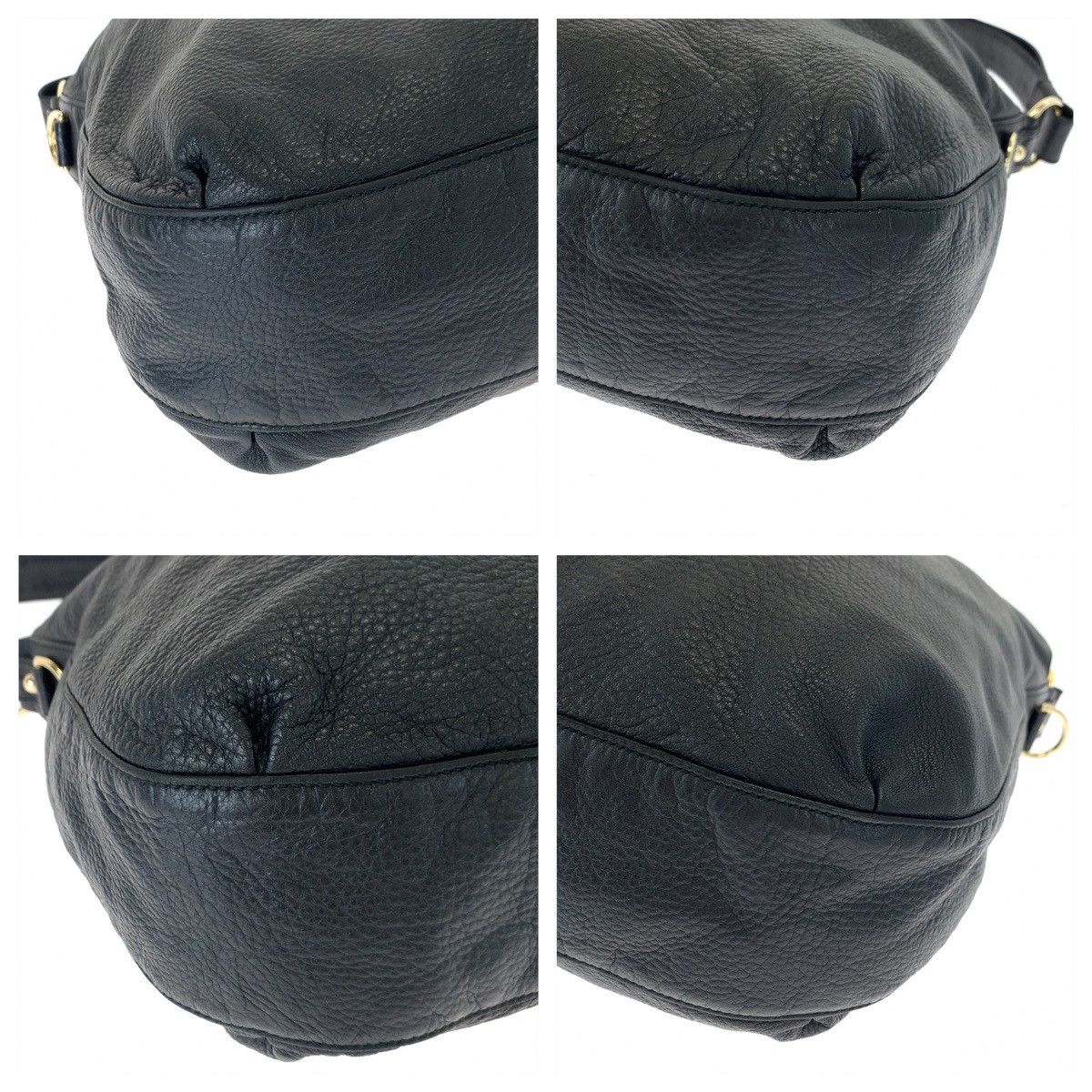 Gucci Gucci Gucci G Wave Embossed Leather Shoulder Bag Leather Shoulder Bag 232931 DUTY FREE for USA Size ONE SIZE - 3 Thumbnail