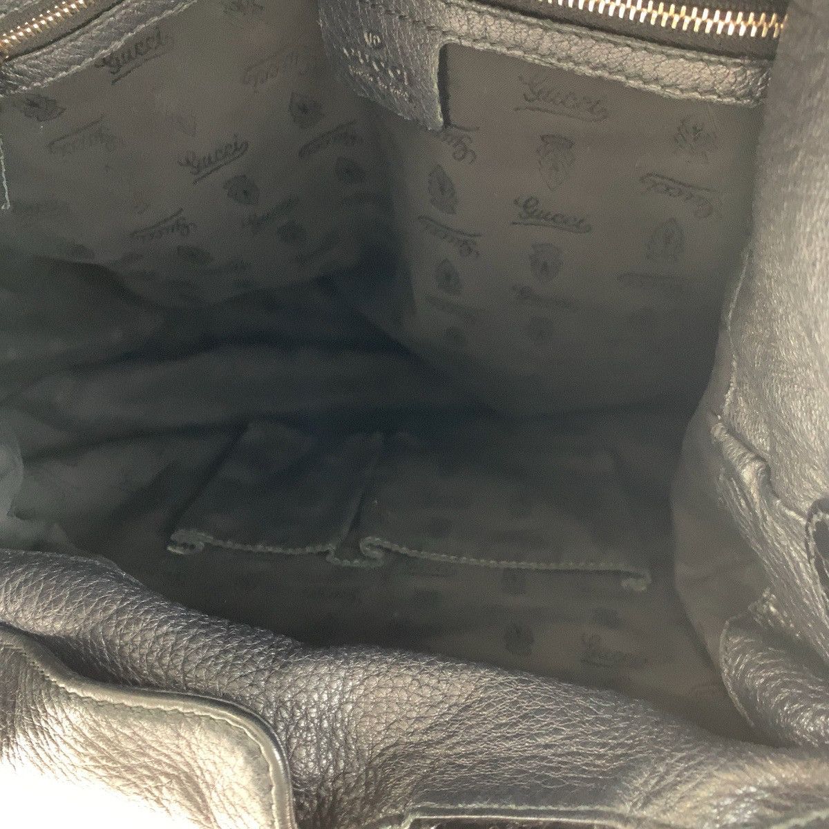 Gucci Gucci Gucci G Wave Embossed Leather Shoulder Bag Leather Shoulder Bag 232931 DUTY FREE for USA Size ONE SIZE - 8 Thumbnail