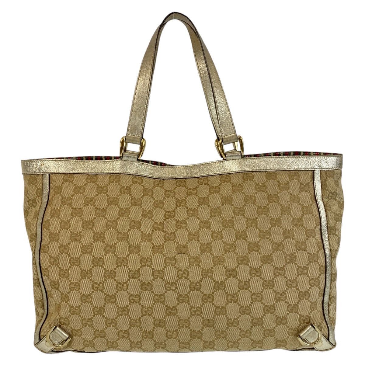 Gucci Gucci Gucci Abbey GG Canvas Leather 2way Bag Canvas Shoulder Bag 141472 DUTY FREE for USA Size ONE SIZE - 2 Thumbnail