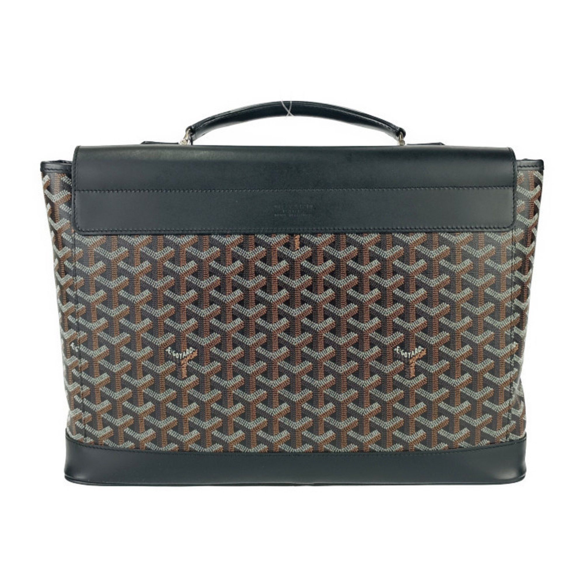 GOYARD Citadan PM Bag Black Leather for Men and Women