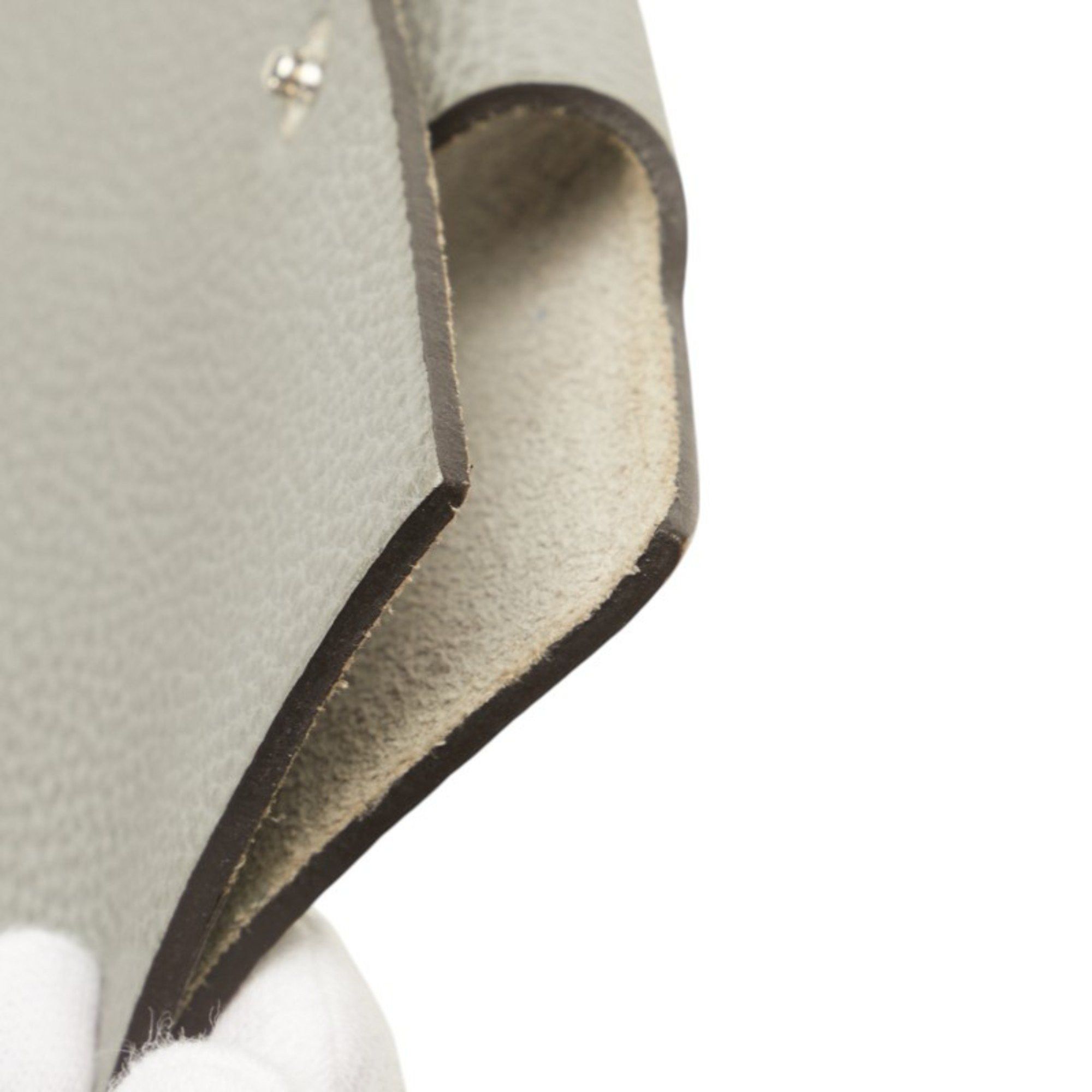 Hermes Hermès Ulysse PM Notebook Cover, Gray, Taurillon Clemence Leather, Women's, HERMES Size ONE SIZE - 5 Thumbnail