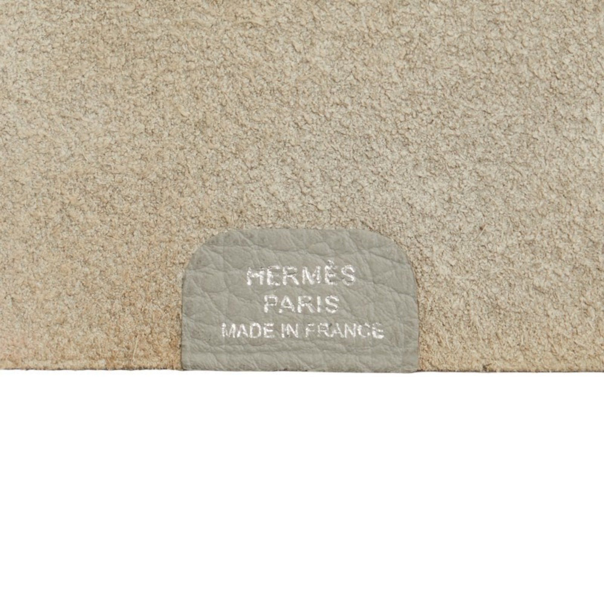 Hermes Hermès Ulysse PM Notebook Cover, Gray, Taurillon Clemence Leather, Women's, HERMES Size ONE SIZE - 12 Thumbnail