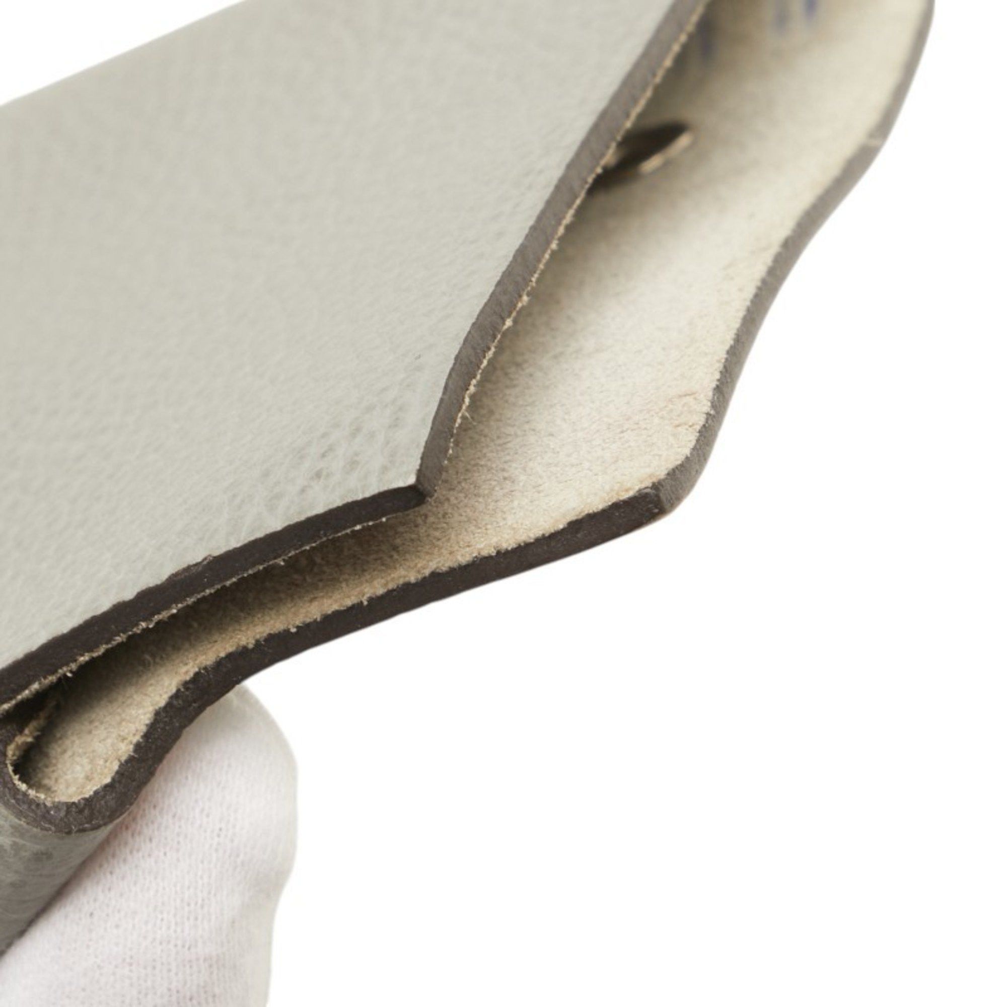 Hermes Hermès Ulysse PM Notebook Cover, Gray, Taurillon Clemence Leather, Women's, HERMES Size ONE SIZE - 4 Thumbnail