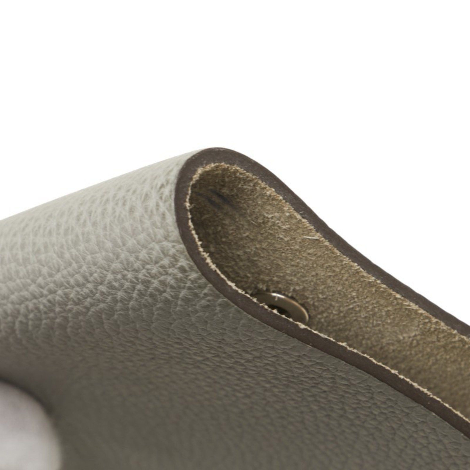 Hermes Hermès Ulysse PM Notebook Cover, Gray, Taurillon Clemence Leather, Women's, HERMES Size ONE SIZE - 7 Thumbnail