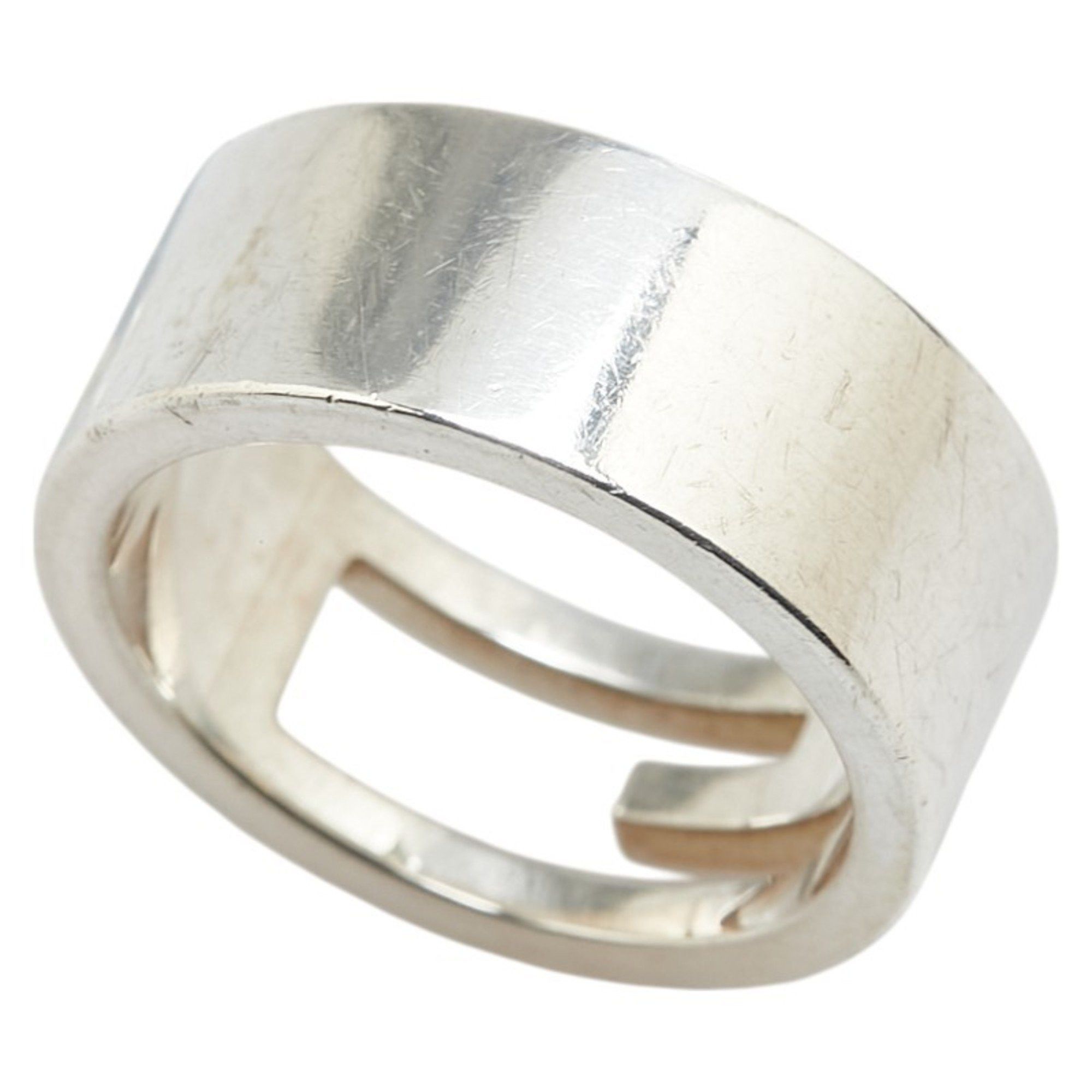 Gucci Gucci Branded G Ring #13 SV925 Silver Men's GUCCI Size ONE SIZE - 5 Thumbnail