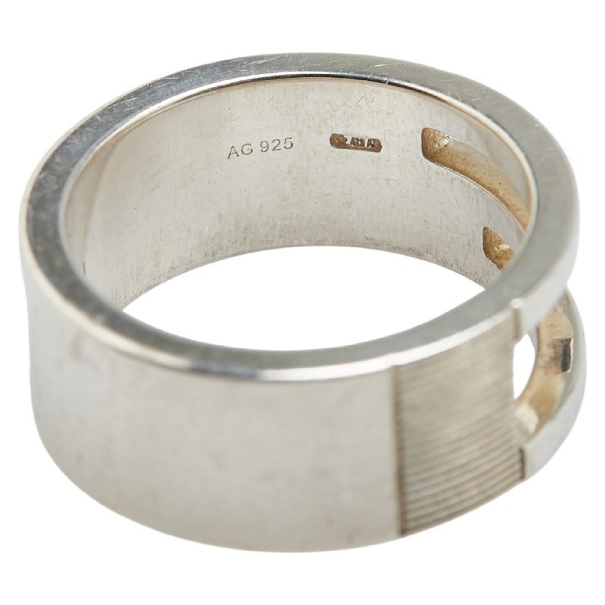 Gucci Gucci Branded G Ring #13 SV925 Silver Men's GUCCI Size ONE SIZE - 7 Thumbnail