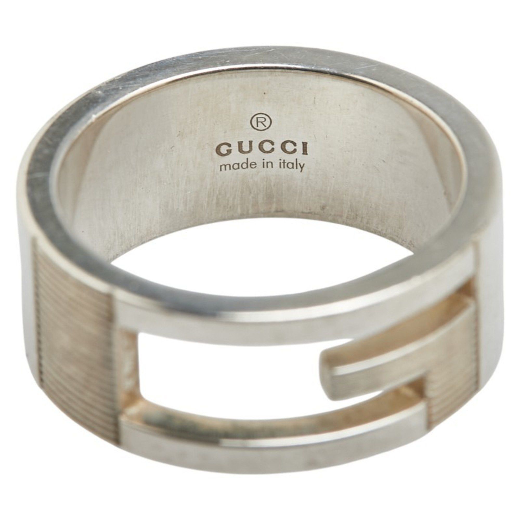Gucci Gucci Branded G Ring #13 SV925 Silver Men's GUCCI Size ONE SIZE - 8 Thumbnail