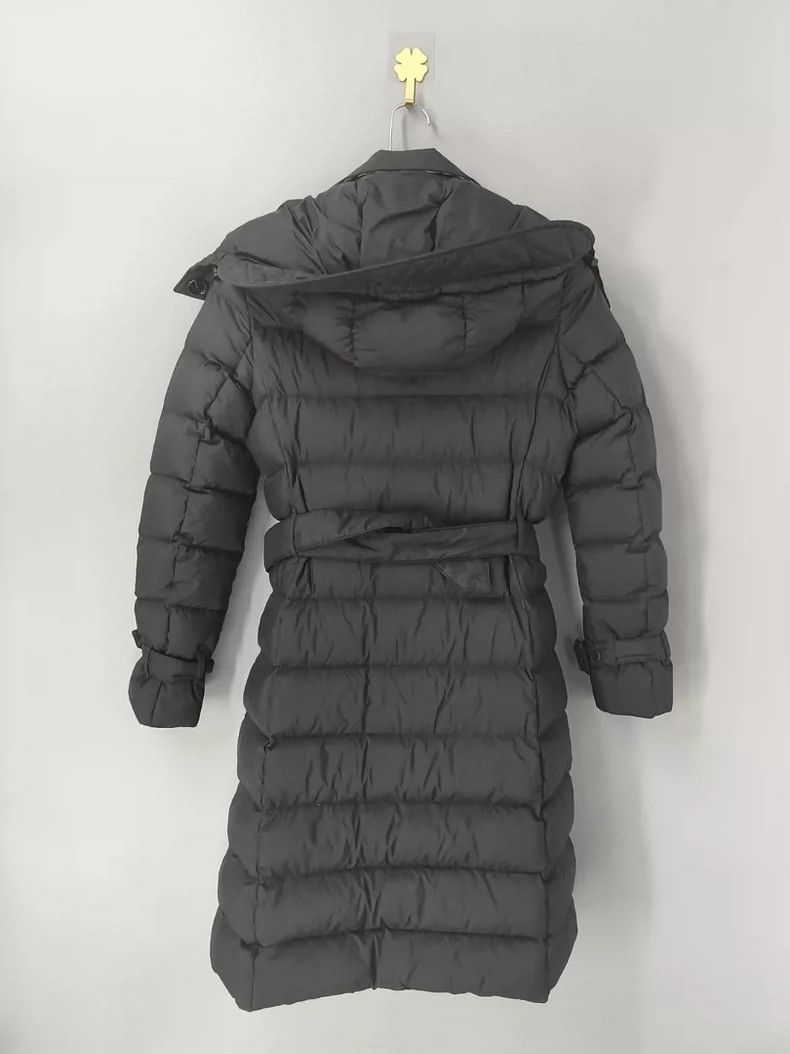 Burberry Burberry Black Puffer Coat with Plaid Lining Size XXS / US 00 / IT 34 - 2 Thumbnail