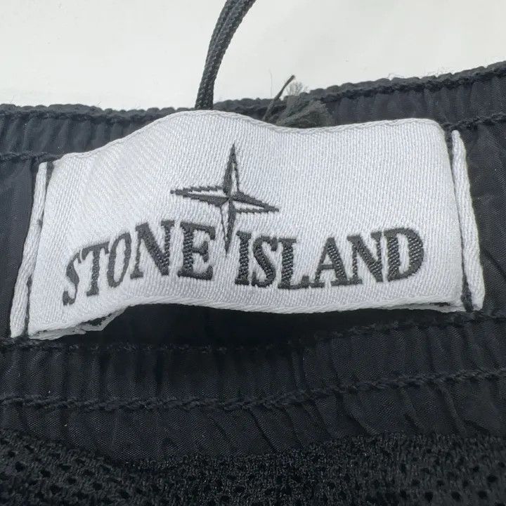 Stone Island Stone Island Black Elastic Swim Shorts Size US 26 / EU 42 - 4 Thumbnail