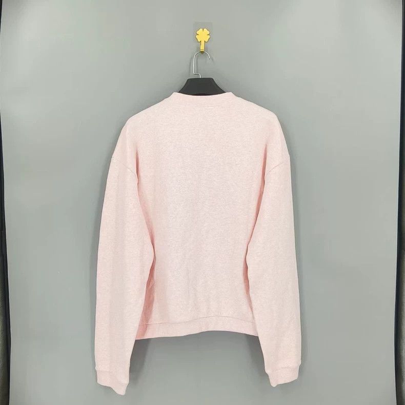 Dior dior logo embroidered sweatshirt in pink Size US M / EU 48-50 / 2 - 2 Thumbnail