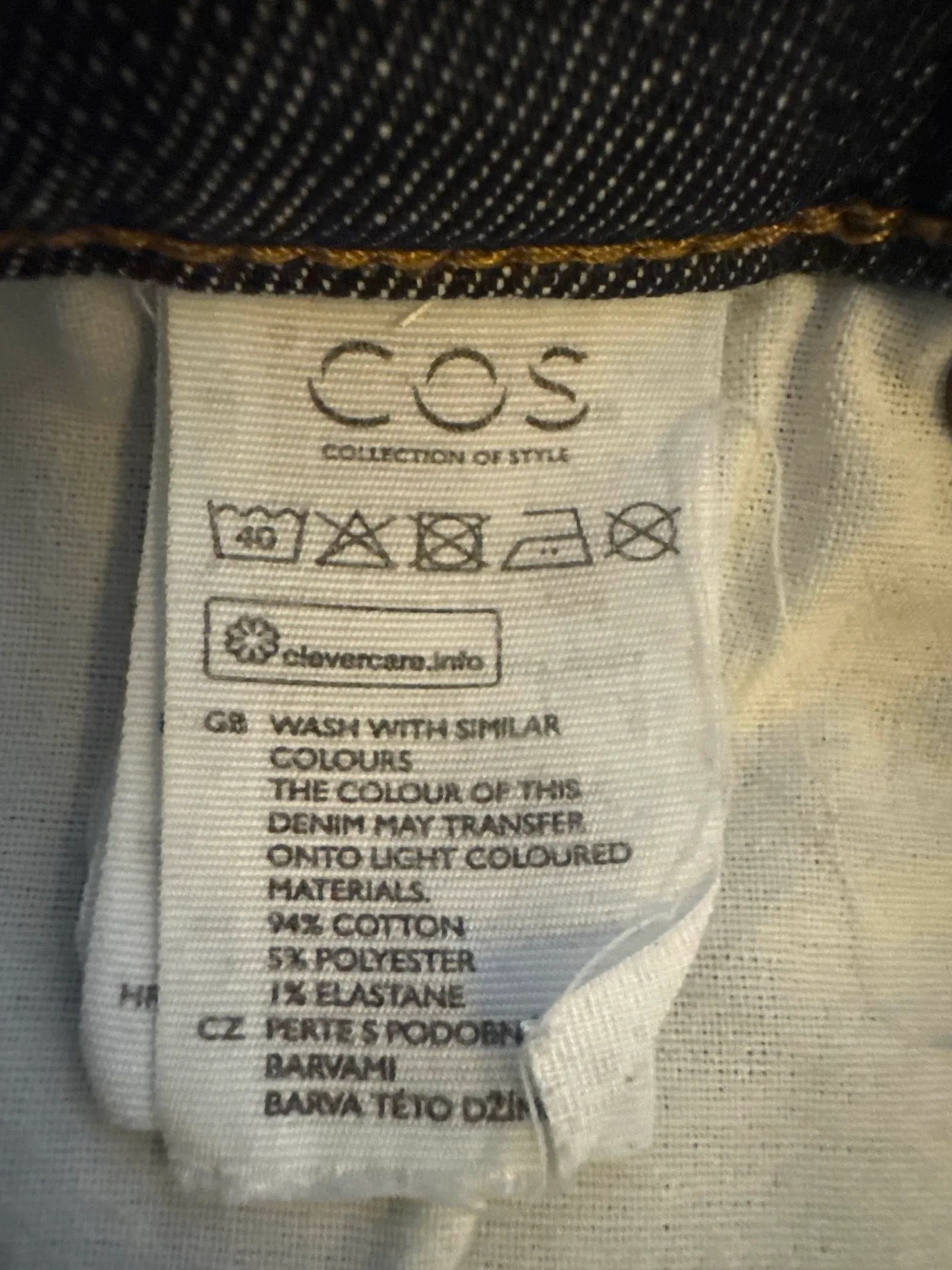 Cos Cos High rise skinny fit Jeans Size 26" / US 2 / IT 38 - 3 Thumbnail