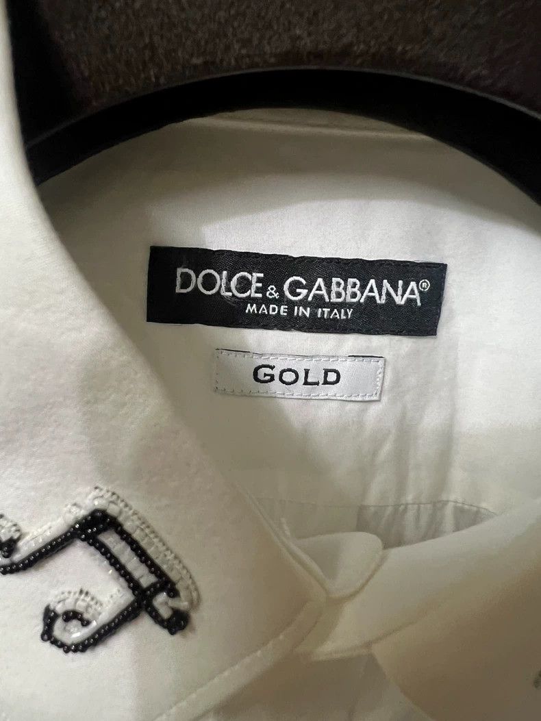 Dolce & Gabbana Dolce Gabbana Men's White Shirt Size US M / EU 48-50 / 2 - 4 Thumbnail