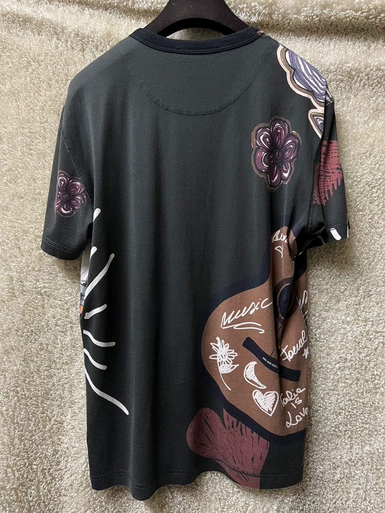 Dolce & Gabbana Dolce & Gabbana Men's Graphic Print T-Shirt Size US L / EU 52-54 / 3 - 4 Thumbnail