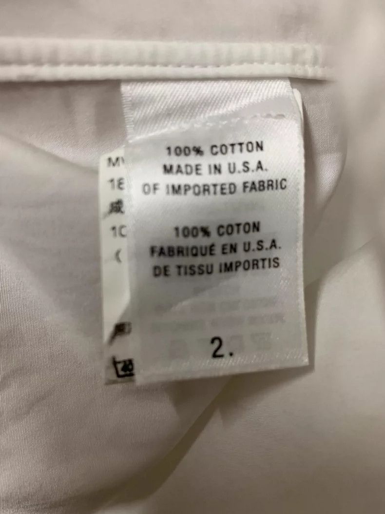 Thom Browne Thom Browne Men's White Long Sleeve Shirt Size US XS / EU 42 / 0 - 6 Thumbnail