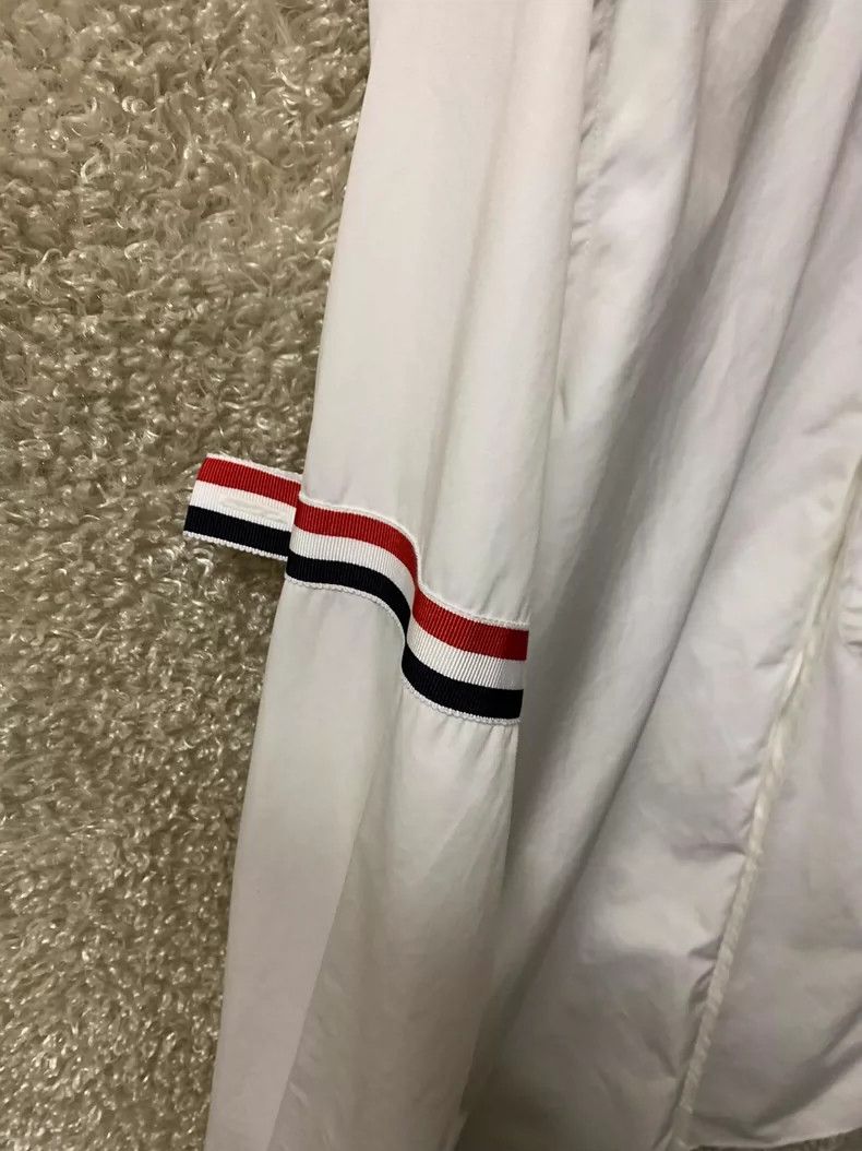 Thom Browne Thom Browne Men's White Long Sleeve Shirt Size US XS / EU 42 / 0 - 3 Thumbnail