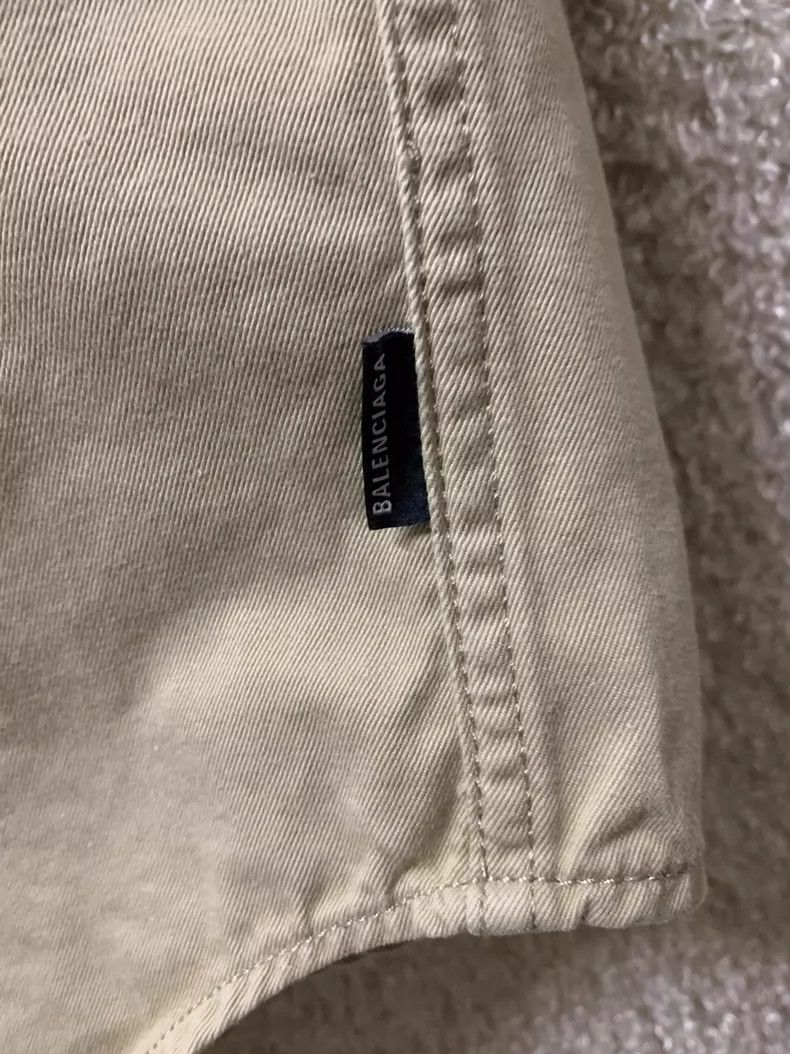 Balenciaga Balenciaga Men's Short Sleeve Casual Shirt Size US L / EU 52-54 / 3 - 2 Thumbnail