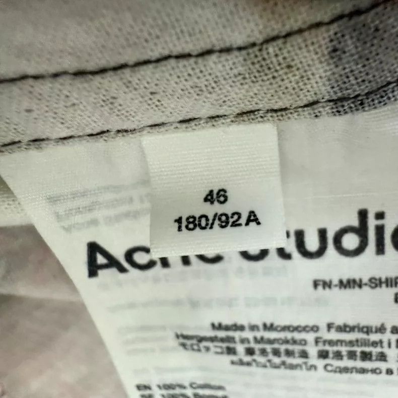 Our Legacy Acne Studios 24SS 3D Printed Shirt Size US XL / EU 56 / 4 - 4 Thumbnail