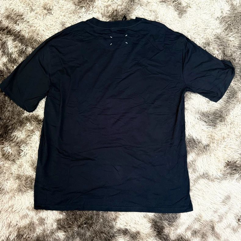 Maison Margiela Maison Margiela Black Short Sleeve T-shirt Size US XL / EU 56 / 4 - 2 Thumbnail