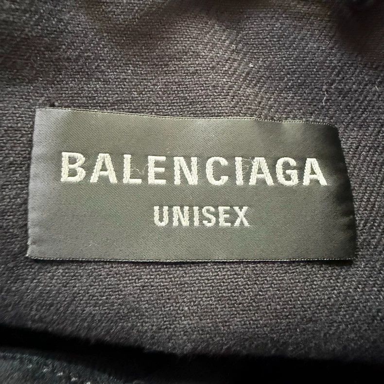 Balenciaga Balenciaga Valentine Embroidered Denim Jacket Size US XS / EU 42 / 0 - 2 Thumbnail