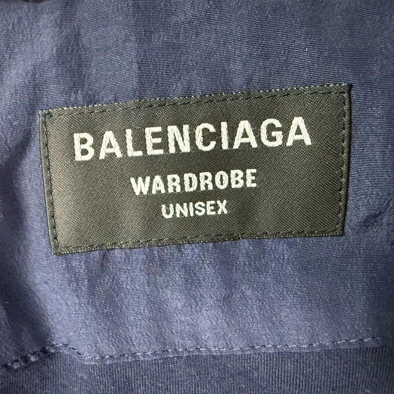Balenciaga Balenciaga Sporty Embroidered Track Jacket Size US XL / EU 56 / 4 - 4 Thumbnail