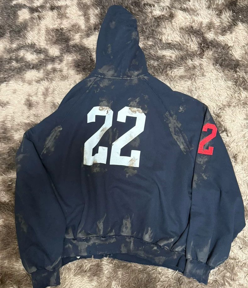 Balenciaga Balenciaga 22FW Mud Dye Horse Hoodie Size US S / EU 44-46 / 1 - 2 Thumbnail