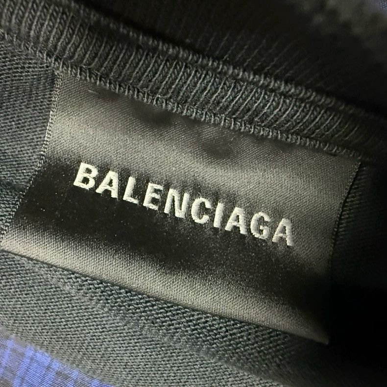 Balenciaga Balenciaga FW22 Check Layered Long Sleeve Top Size US S / EU 44-46 / 1 - 2 Thumbnail