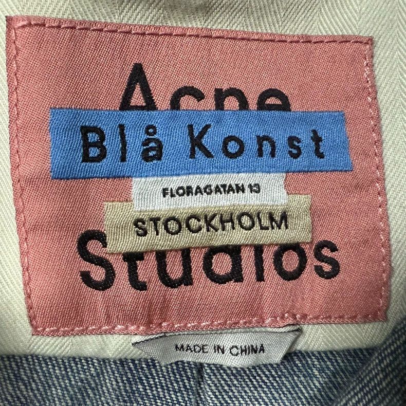Acronym Acne Studios Denim Shirt Jacket Size US XL / EU 56 / 4 - 2 Thumbnail