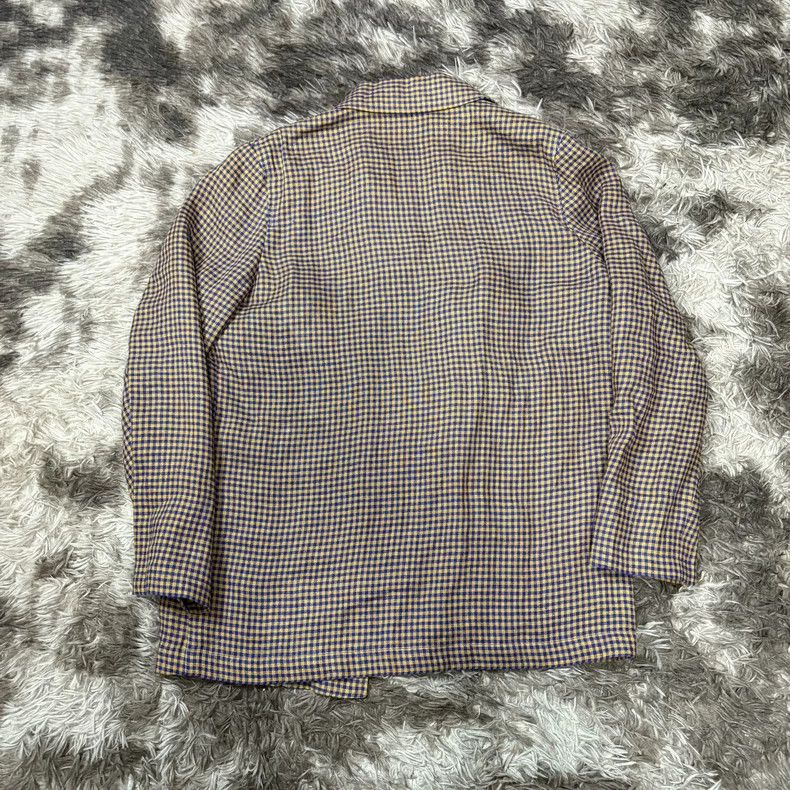 Gucci Gucci Checked Single-Breasted Casual Blazer Size US XXL / EU 58 / 5 - 5 Thumbnail