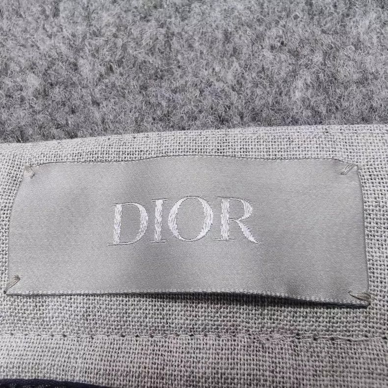 Dior dior gray wool formal pants Size US 44 / EU 60 - 4 Thumbnail