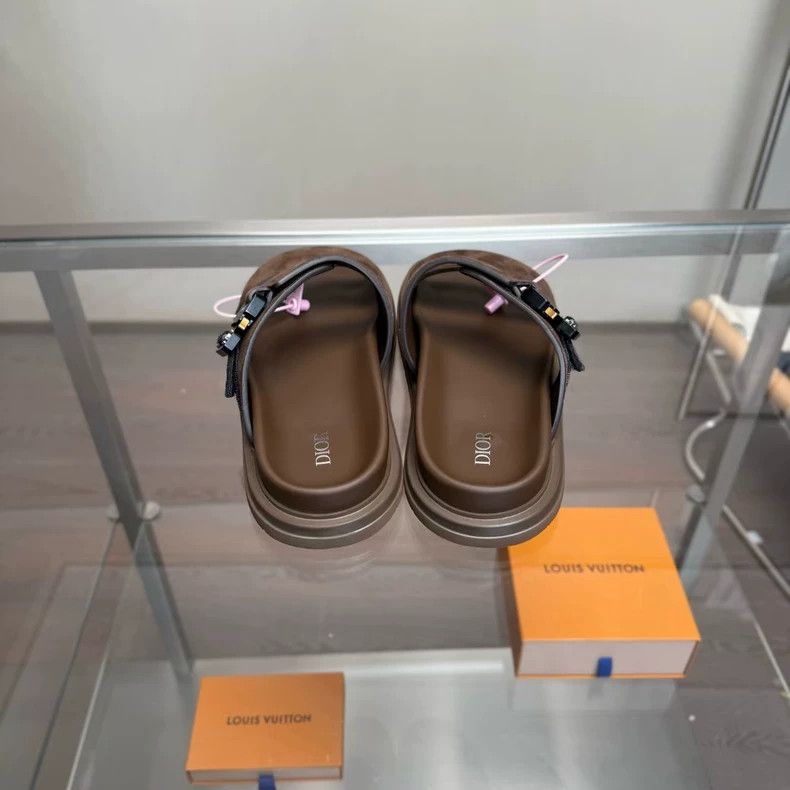 Dior Dior Aqua 25 new functional buckle slippers Size US 15 / EU 48 - 5 Thumbnail