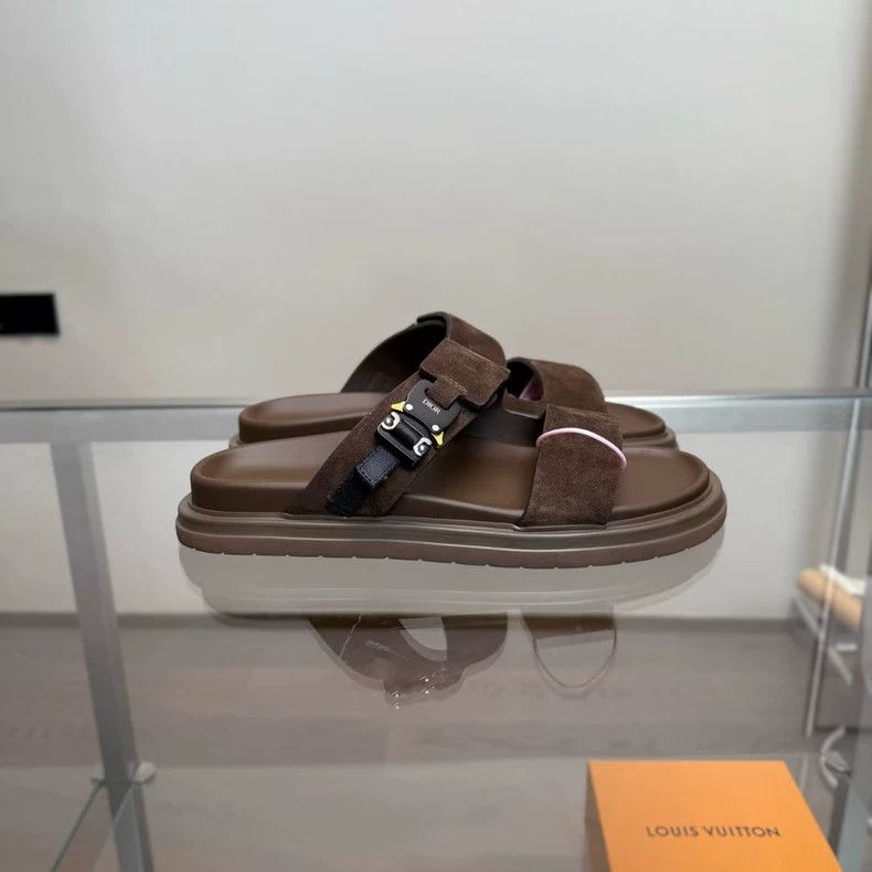 Dior Dior Aqua 25 new functional buckle slippers Size US 15 / EU 48 - 2 Thumbnail