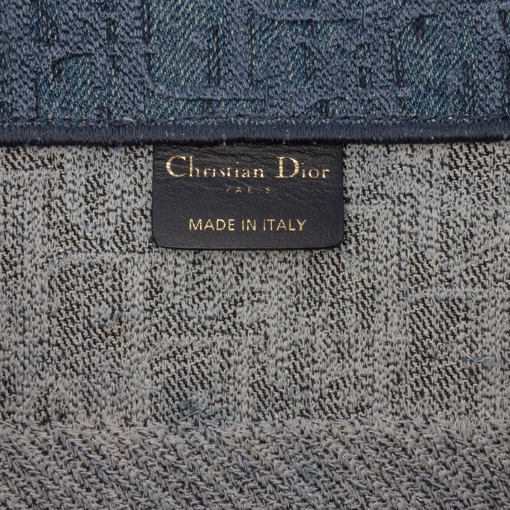 Dior Dior Medium Oblique Denim Book Tote Size ONE SIZE - 5 Thumbnail