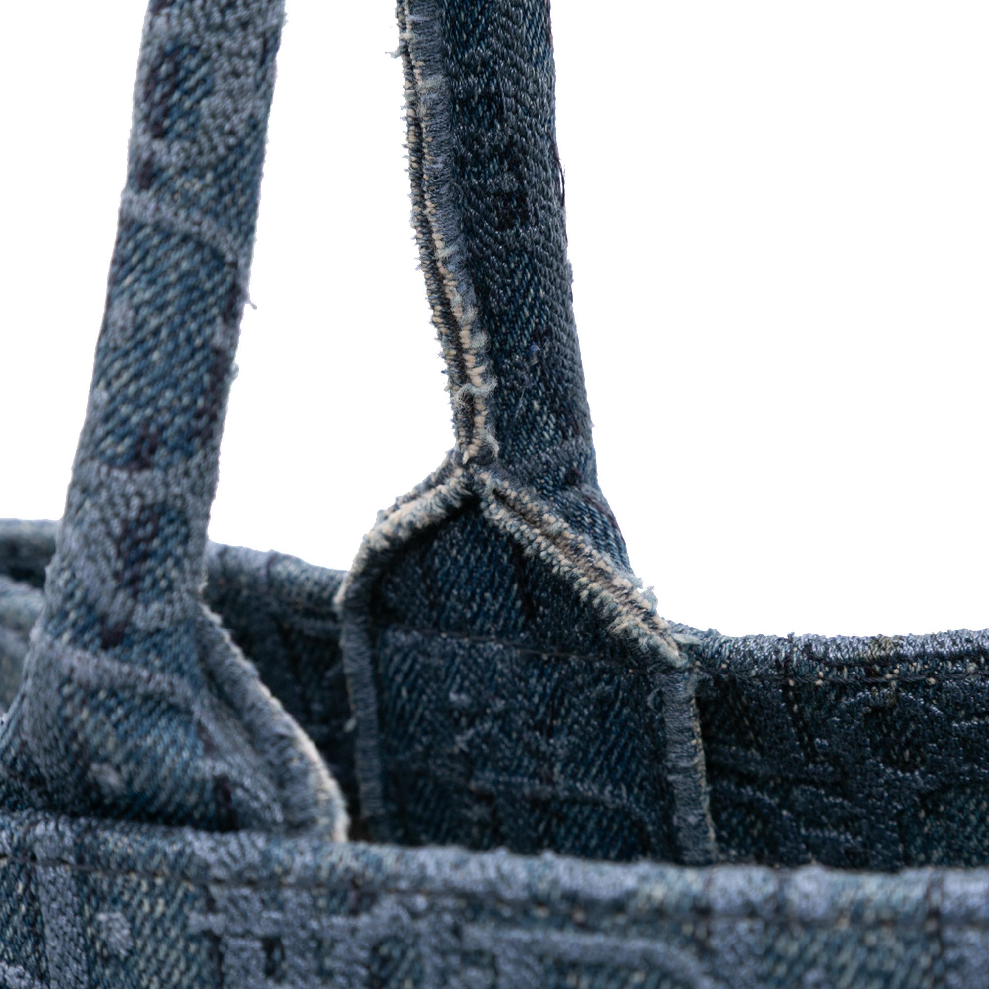 Dior Dior Medium Oblique Denim Book Tote Size ONE SIZE - 9 Thumbnail