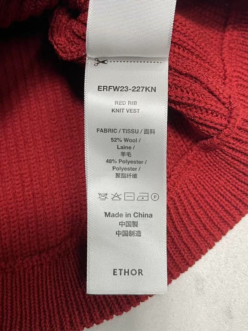 Balenciaga ETHOR Wool Vest Jacket with Zip-yf Size US M / EU 48-50 / 2 - 7 Thumbnail