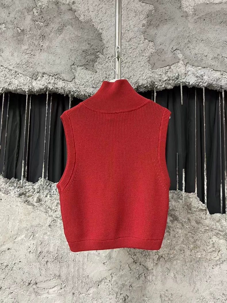 Balenciaga ETHOR Wool Vest Jacket with Zip-yf Size US M / EU 48-50 / 2 - 2 Thumbnail