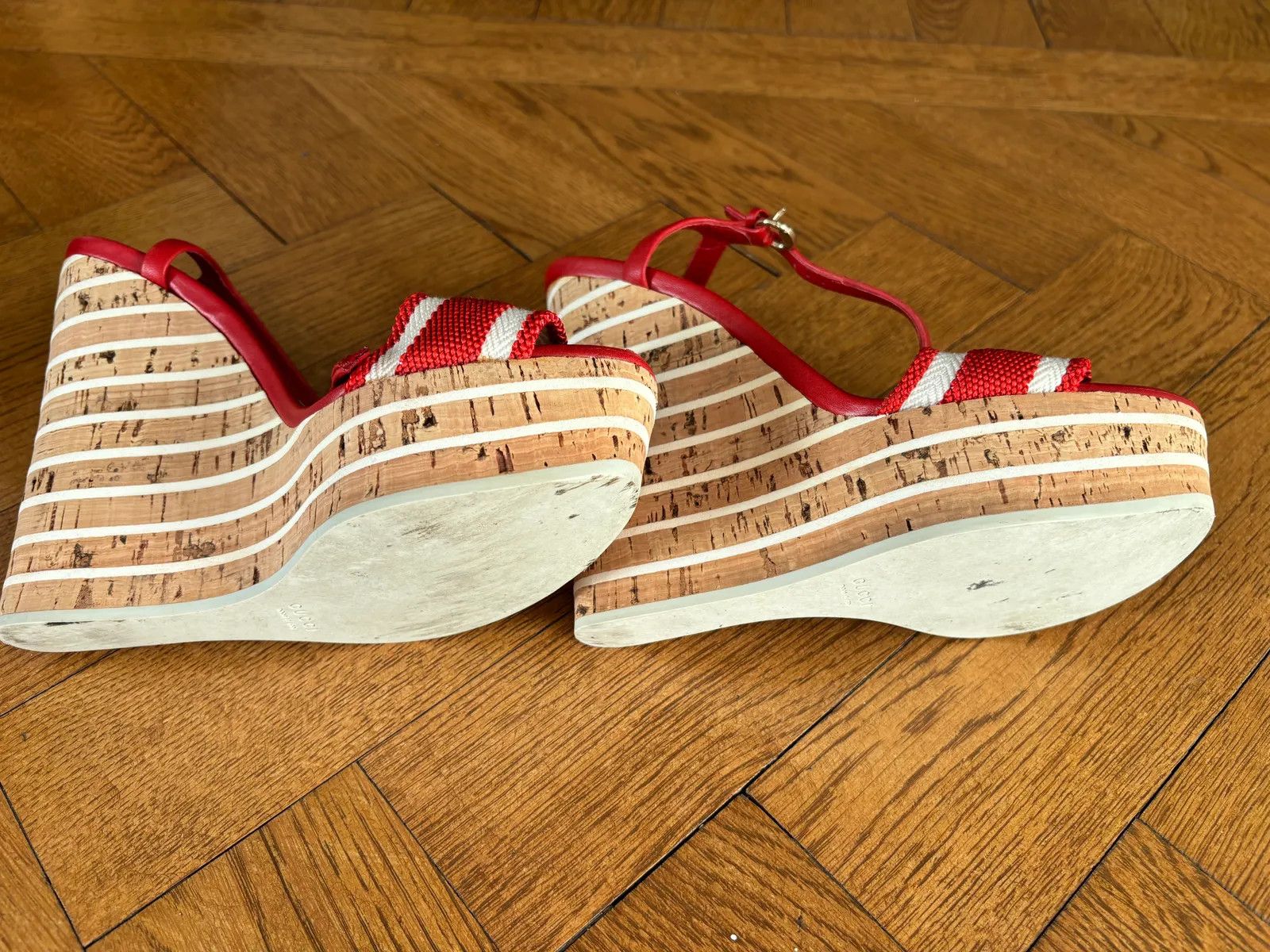 Gucci Gucci Sandals Size US 7 / IT 37 - 4 Thumbnail