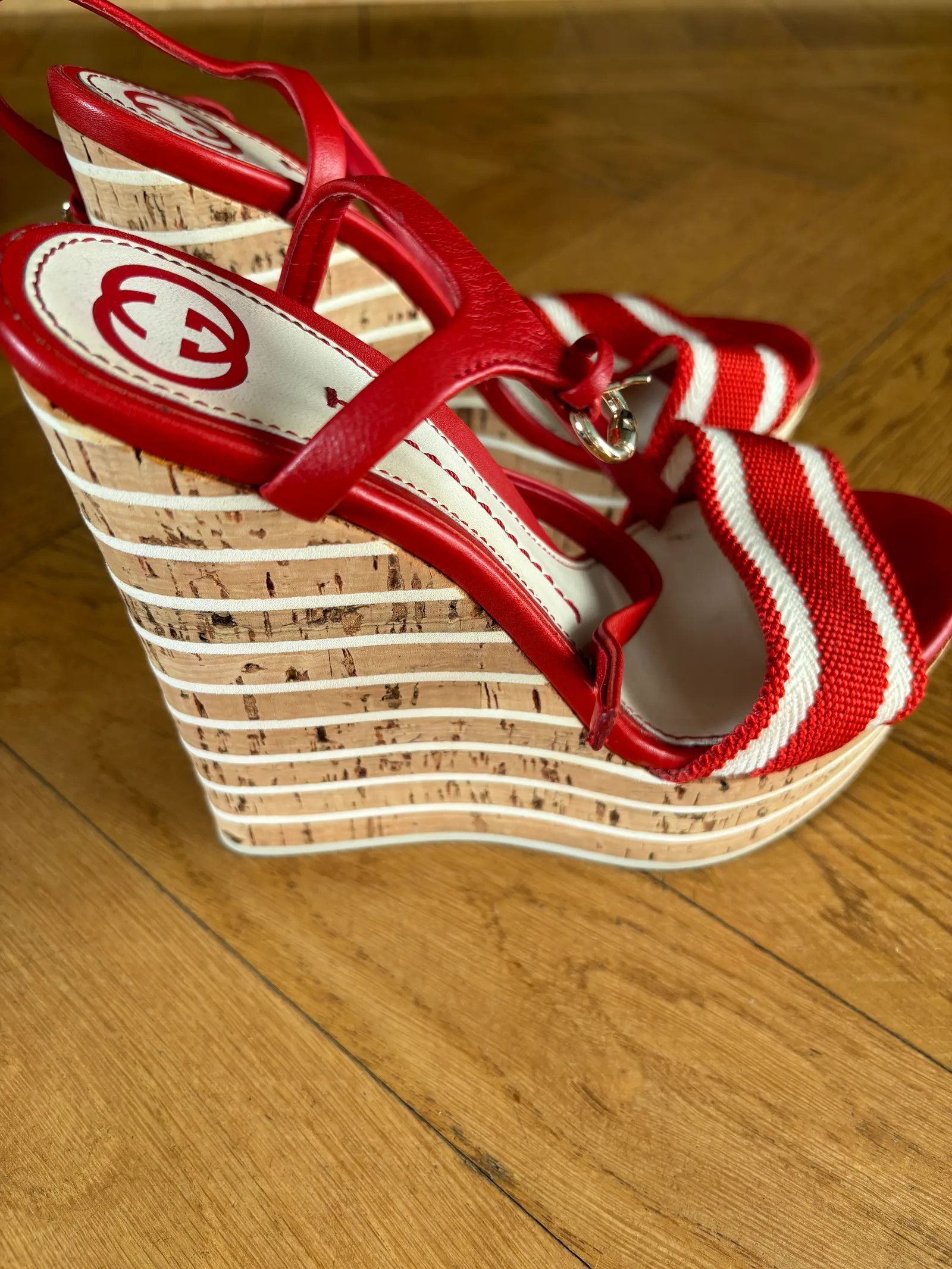 Gucci Gucci Sandals Size US 7 / IT 37 - 3 Thumbnail