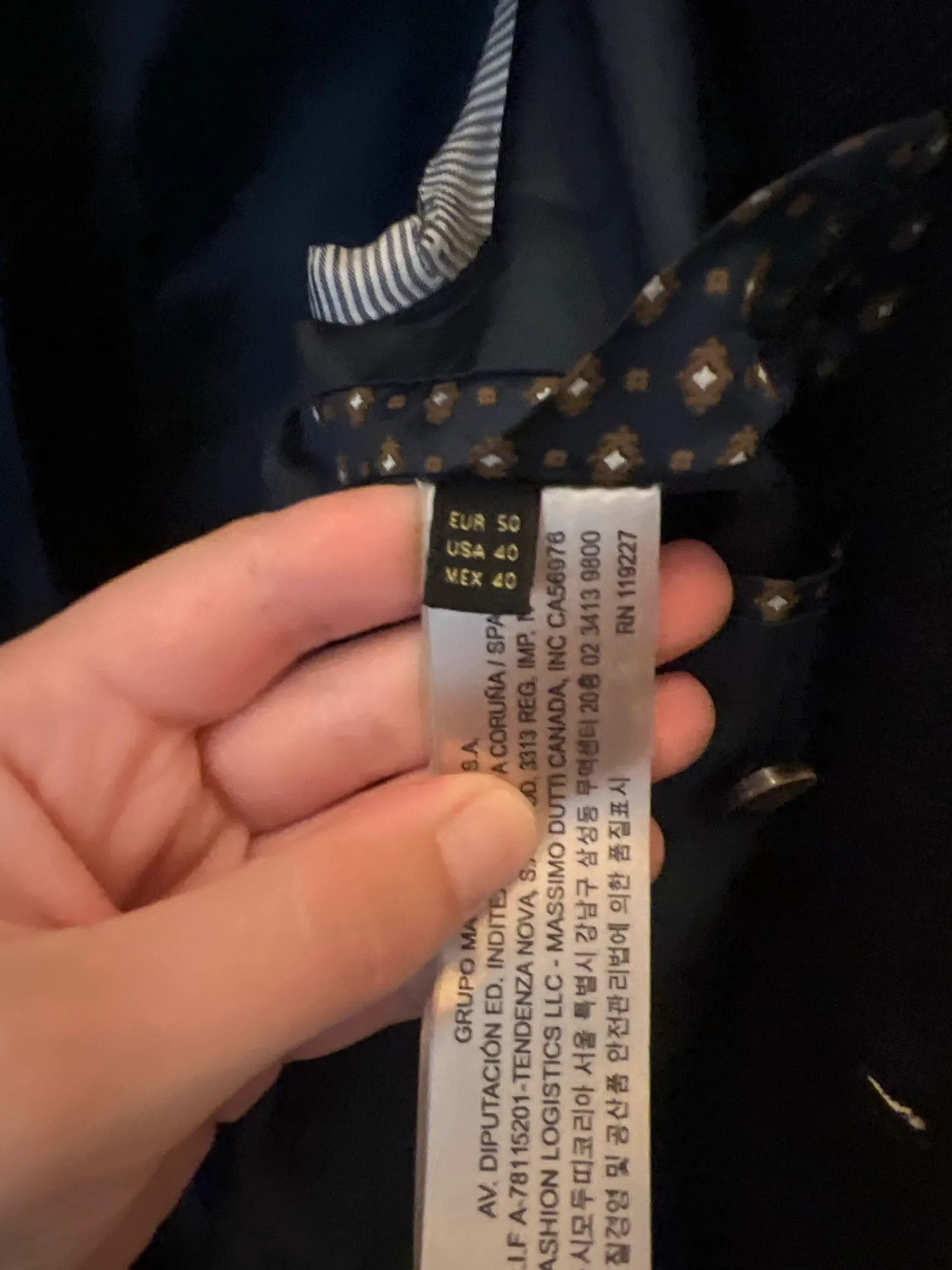 Massimo Dutti Massimo Dutti Blazer Size 42R - 3 Thumbnail