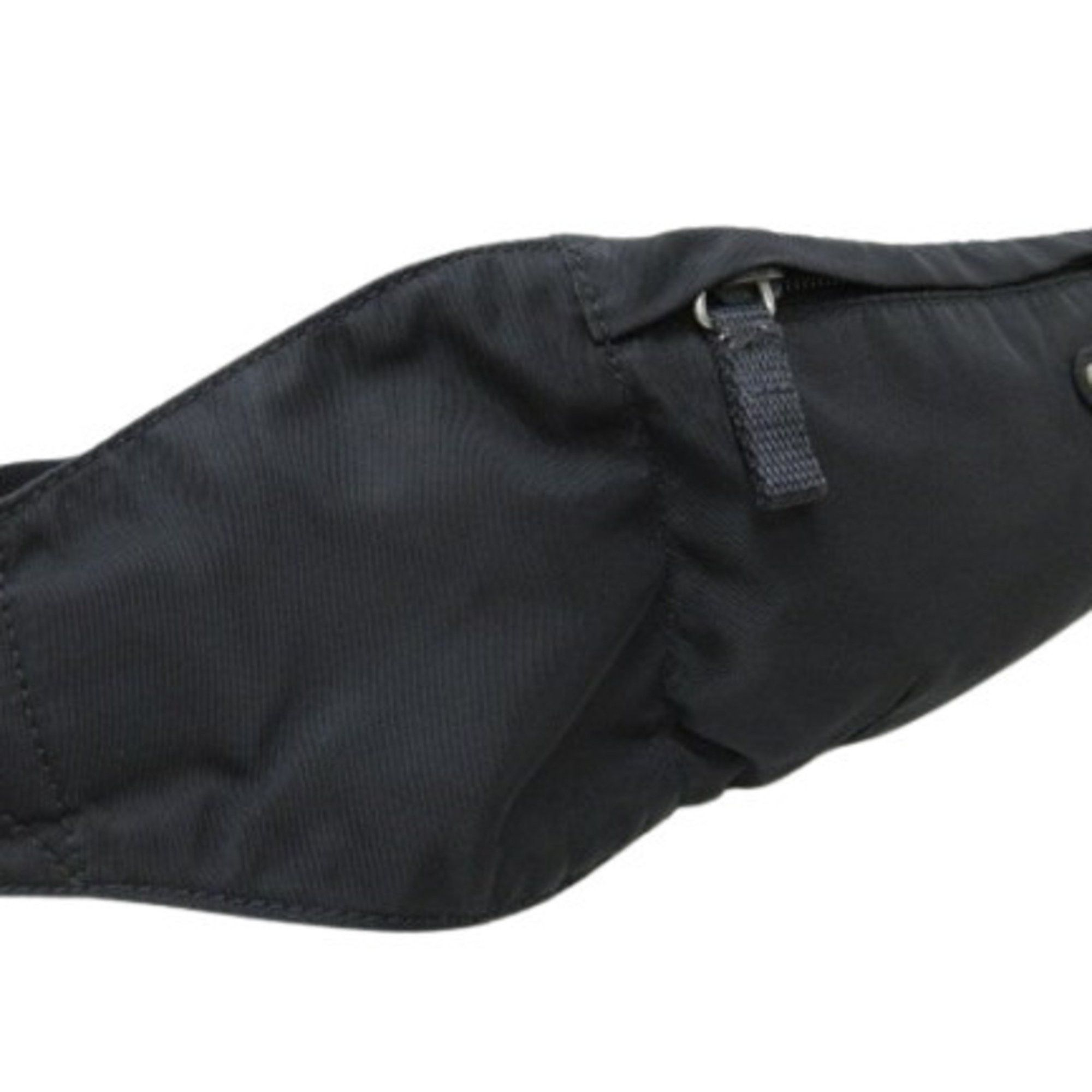 Prada PRADA Triangle Waist Bag - Black Nylon with Logo for Men and Women Size ONE SIZE - 5 Thumbnail