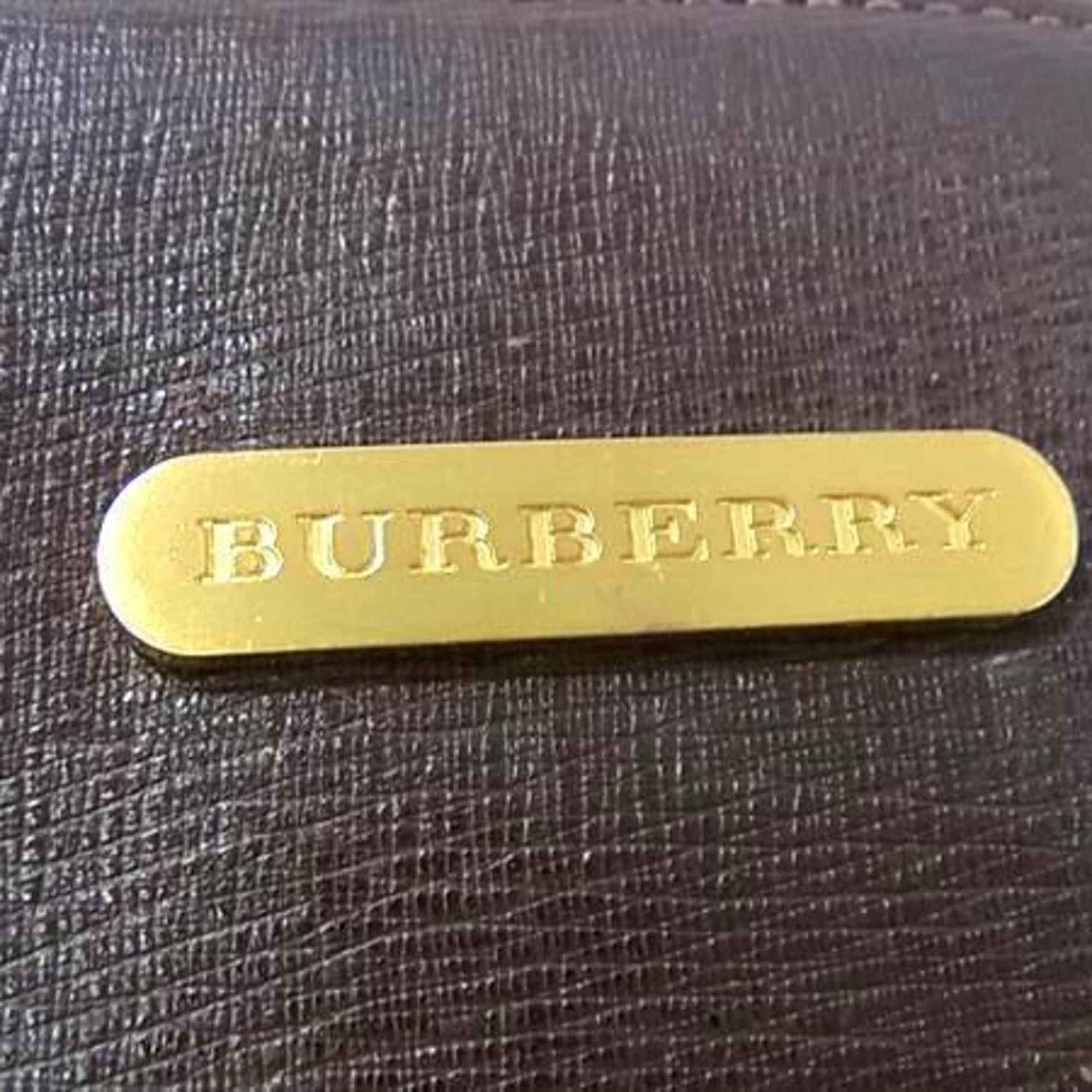 Burberry BURBERRY Women's Brown Leather Handbag Size ONE SIZE - 6 Thumbnail