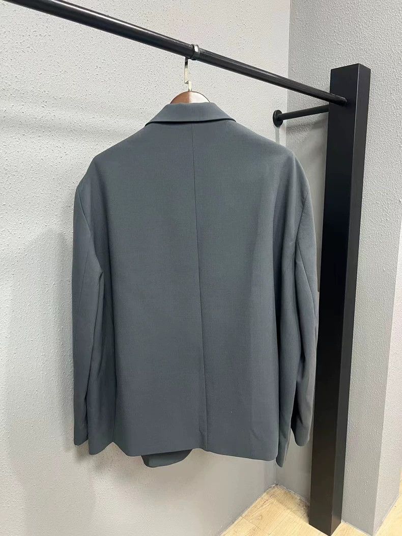 The Row Frankie Shop Oversized Blazer in Gray Size L / US 10 / IT 46 - 2 Thumbnail