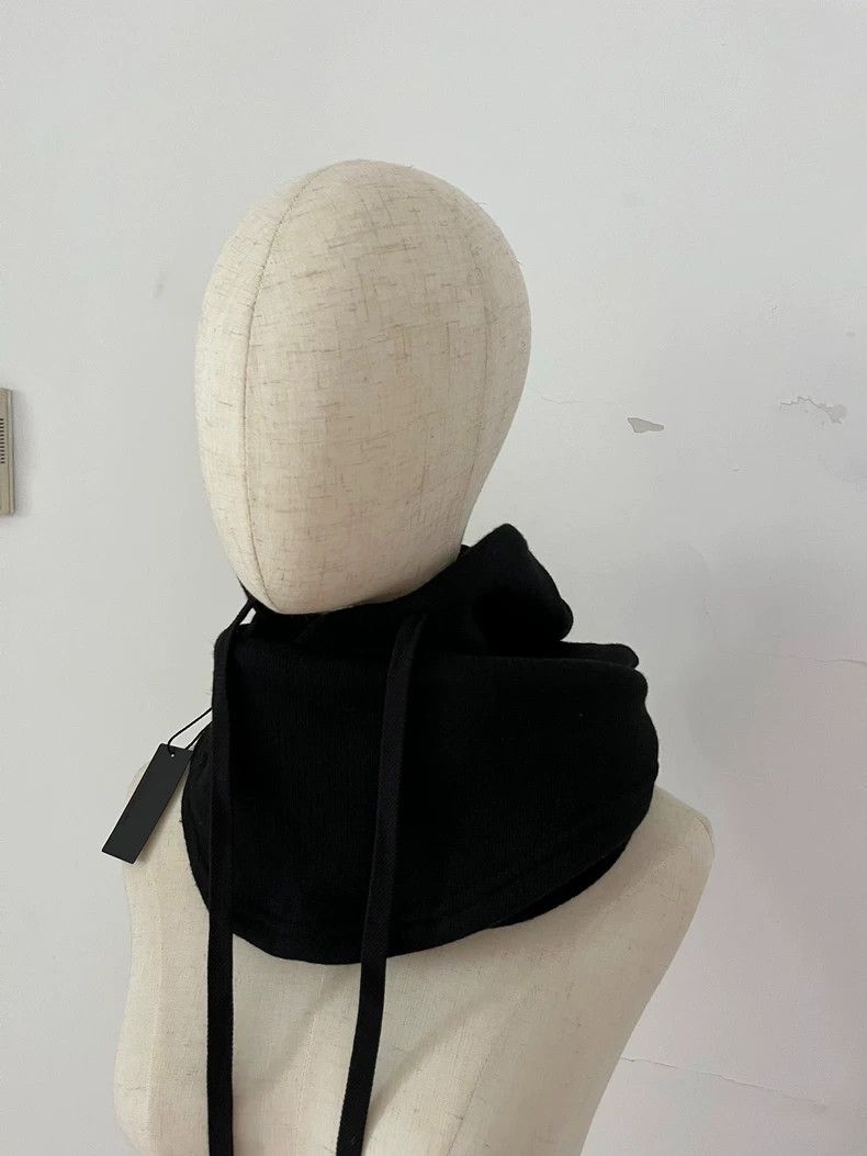 Isaac Sellam Experience ISAMUKATAYAMA BACKLASH Knit Hooded Neck Cover Hat Size ONE SIZE - 5 Thumbnail