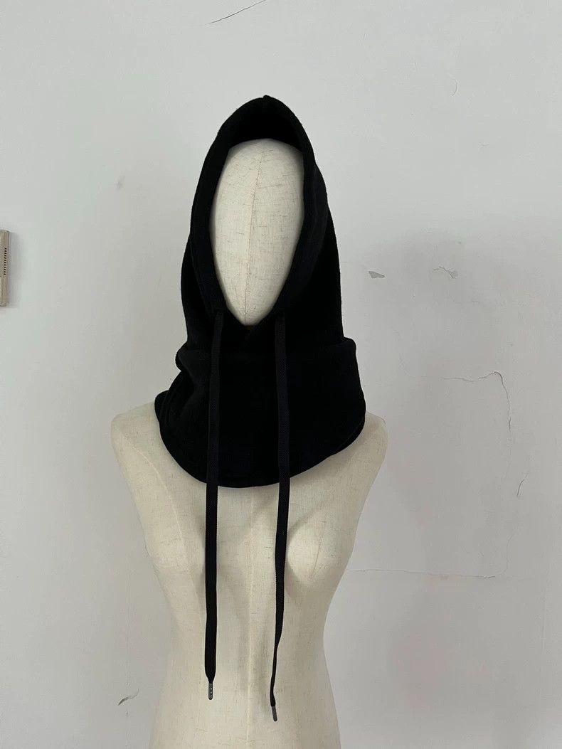 Isaac Sellam Experience ISAMUKATAYAMA BACKLASH Knit Hooded Neck Cover Hat Size ONE SIZE - 8 Thumbnail