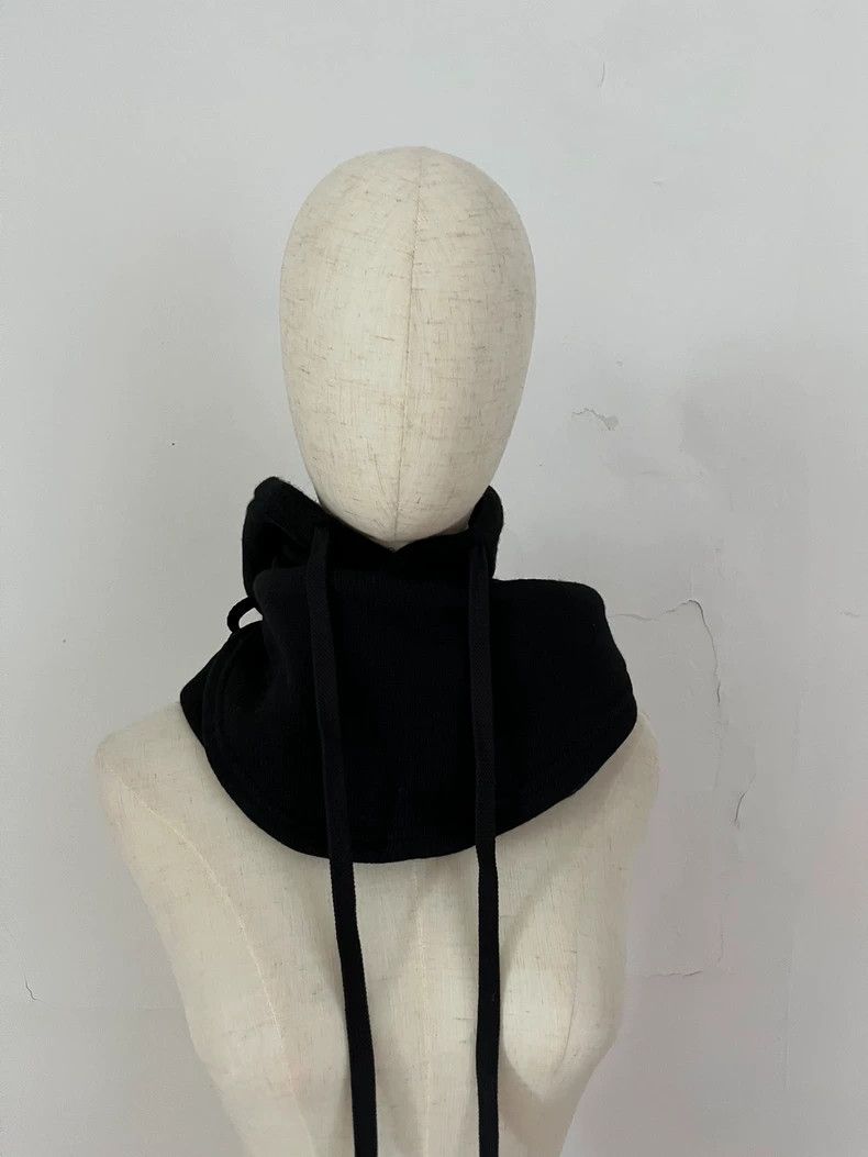 Isaac Sellam Experience ISAMUKATAYAMA BACKLASH Knit Hooded Neck Cover Hat Size ONE SIZE - 3 Thumbnail
