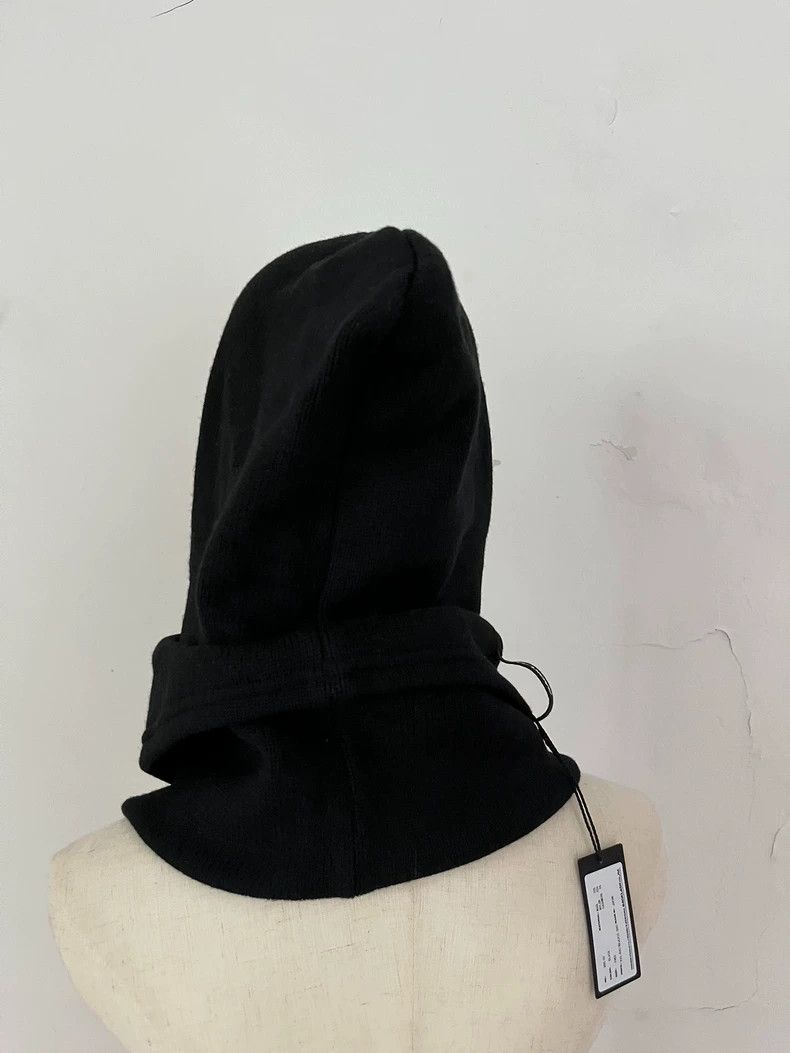 Isaac Sellam Experience ISAMUKATAYAMA BACKLASH Knit Hooded Neck Cover Hat Size ONE SIZE - 2 Thumbnail