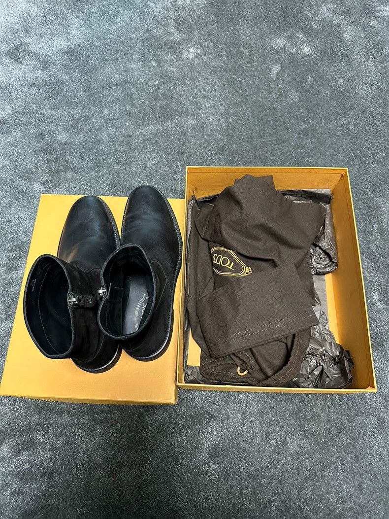 Tod's Tods Black Chelsea Boots UK7.5 Size US 7.5 / EU 40-41 - 8 Thumbnail