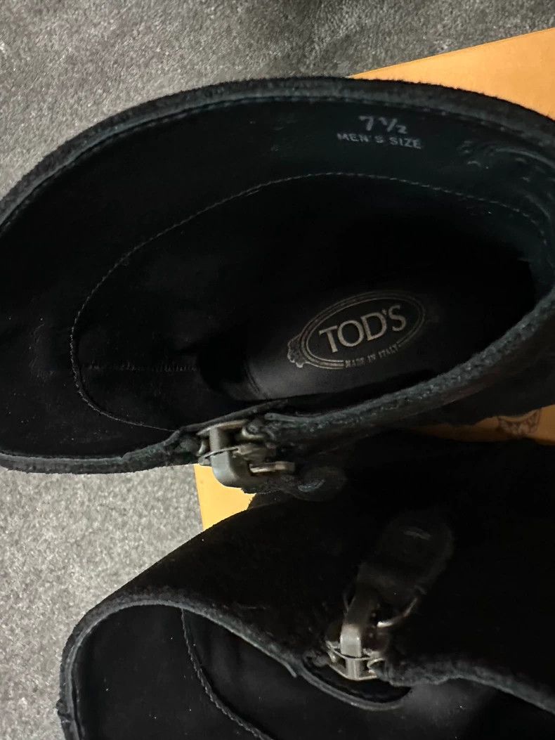 Tod's Tods Black Chelsea Boots UK7.5 Size US 7.5 / EU 40-41 - 4 Thumbnail